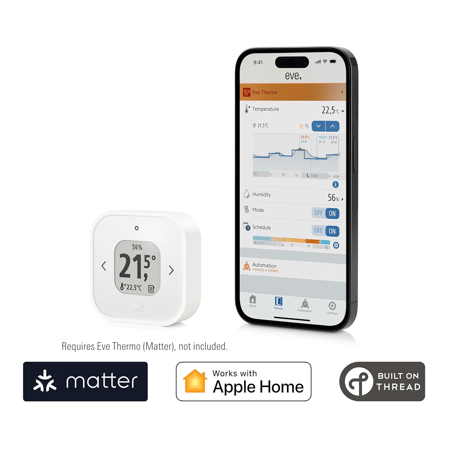 Eve - Thermo Control Matter/Homekit