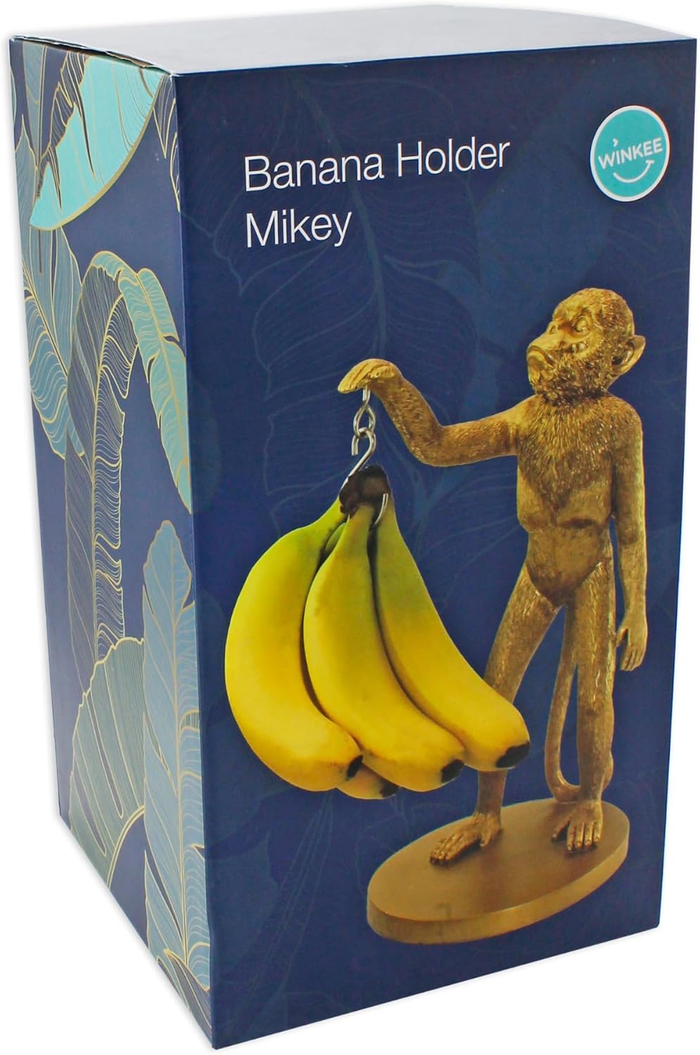 Winkee - Fruit Holder - Monkey Banana Holder - Gold