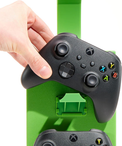 Numskull Casier de Rangement et Support pour Accessoires de Jeu Officiel Xbox Series X – Peut contenir 10 Jeux/DVD, 4 manettes, Un Casque et des Accessoires – Organiseur Compact et résistant