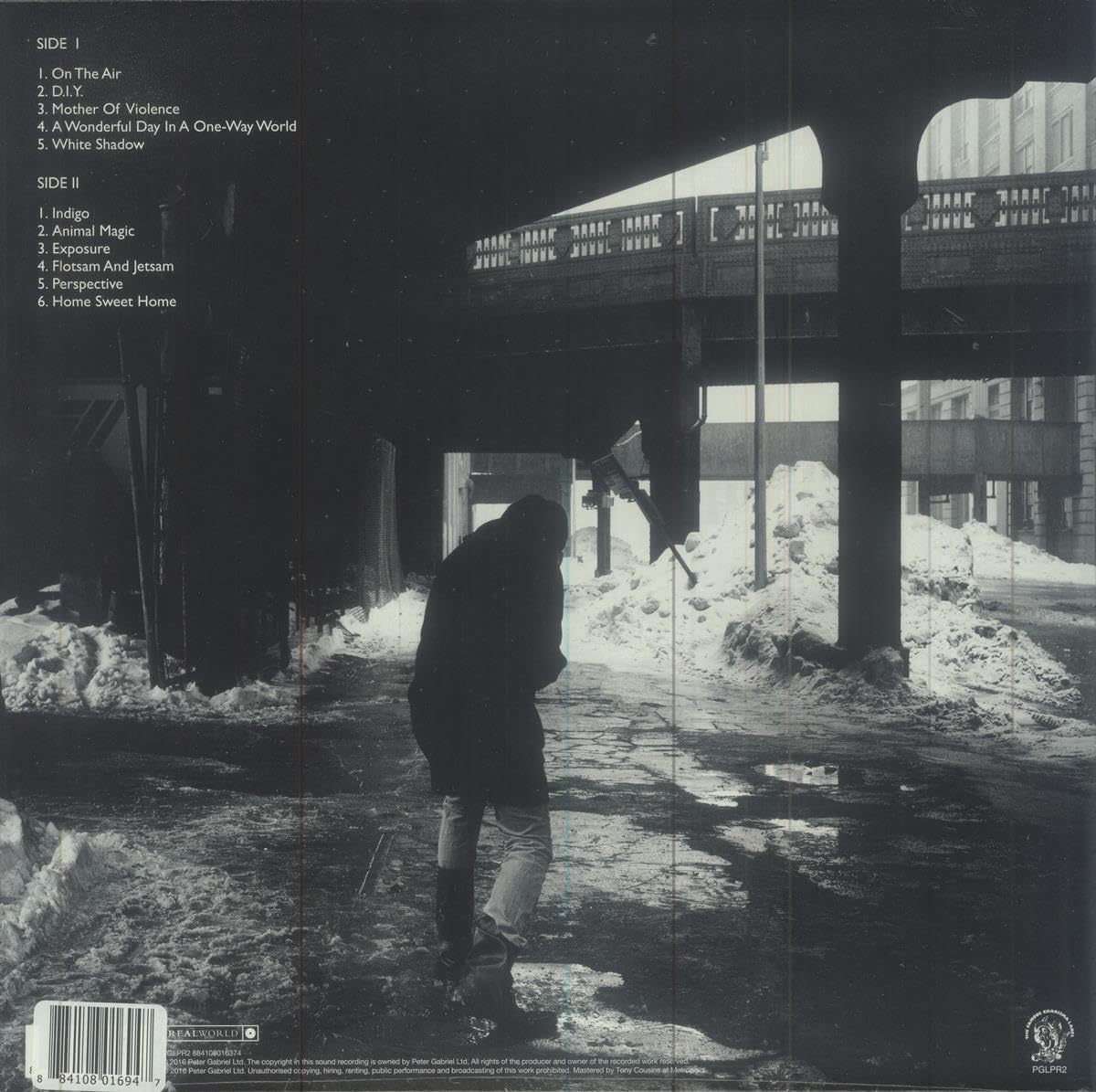 Peter Gabriel 2: Scratch BLUE