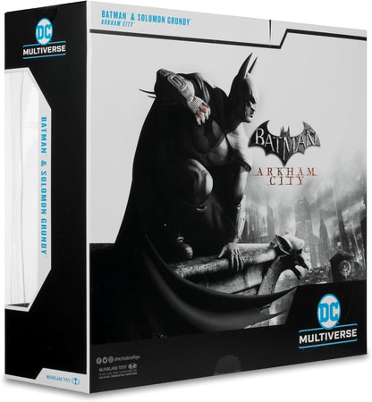 McFarlane Toys - DC Multiverse Batman & Solomon Grundy (Arkham City) 7in Action Figure and Mega Figure 2pk Gold Label