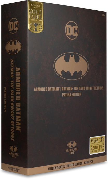 DC Multiverse Armored Batman (The Dark Knight Returns) Patina Edition 7" Action Figure Gold Label McFarlane Toys