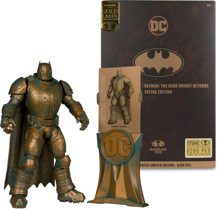 DC Multiverse Armored Batman (The Dark Knight Returns) Patina Edition 7" Action Figure Gold Label McFarlane Toys