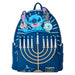 Loungefly Stitch Hanukkah Menorah Mini Backpack