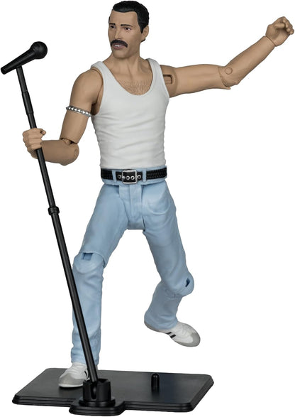 McFarlane Toys - Music Maniacs Rock Freddie Mercury 6in Action Figure