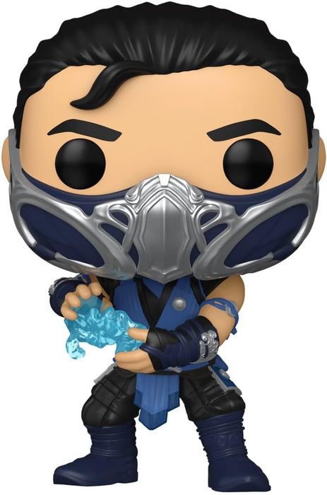 Funko Pop! Games: MK1 - Sub-Zero - Sub Zero - Mortal Kombat Game Franchise - Collectable Vinyl Figure - Gift Idea - Official Merchandise - Toys for Kids & Adults - Video Games Fans