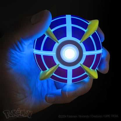 The Wand Company Original Poké Ball Authentic Replica - Realistic, Electronic, Die-Cast Poké Ball with Display Case Light Features – Officially Licensed by Pokémon (Beast Ball