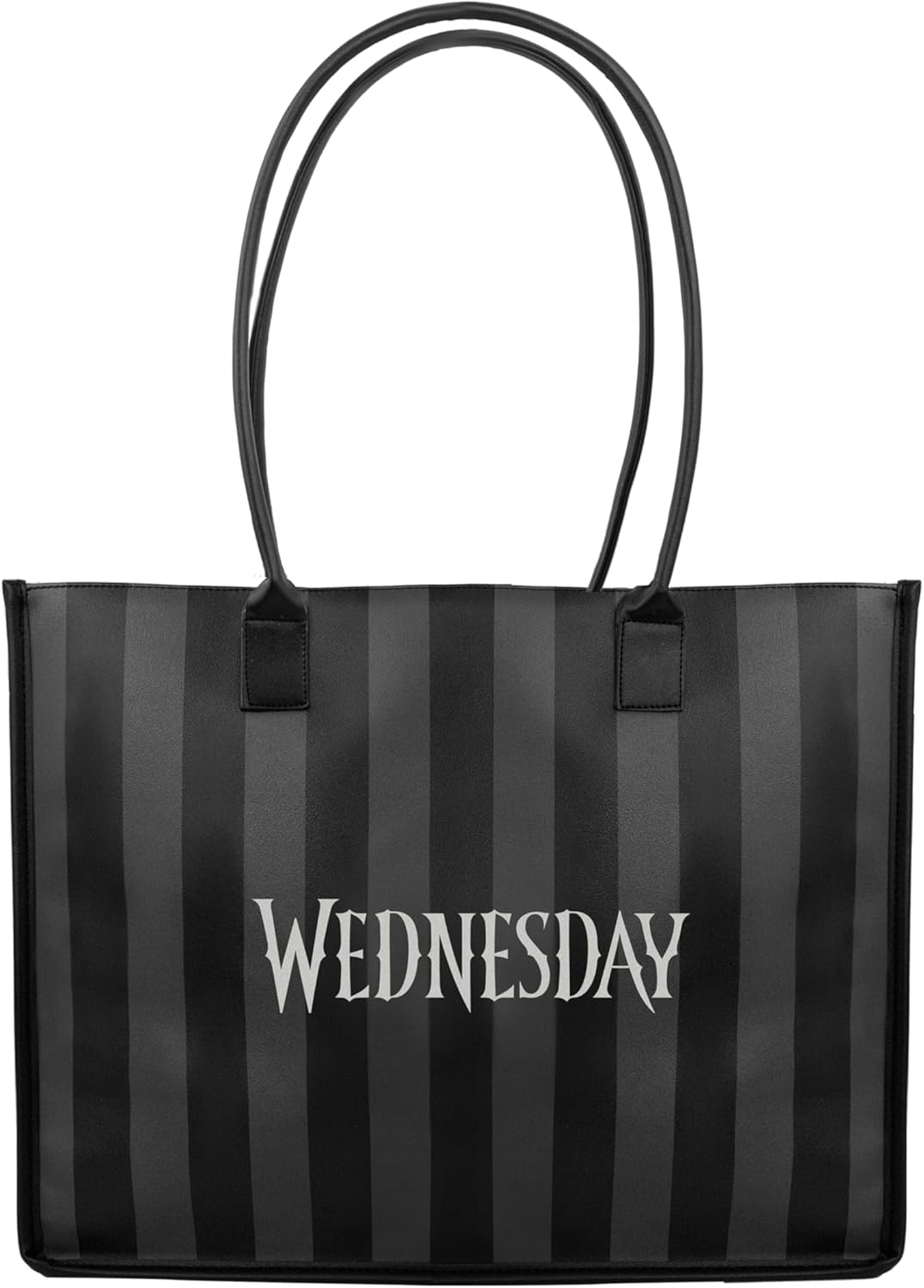 Cinereplicas Wednesday - Nevermore Academy Black Shopping Bag - 41 x 34 cm - Official Licence, black