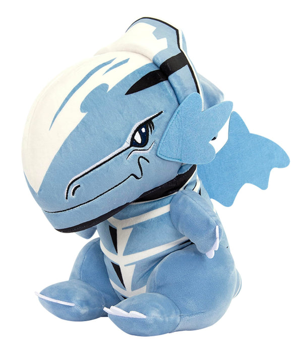 Club Mocchi Mocchi Yu-Gi-Oh! Mega 15 Inch Blue Eyes White Dragon Plush Toy – Collectible Anime Plush Toys for Ages 3+ Years