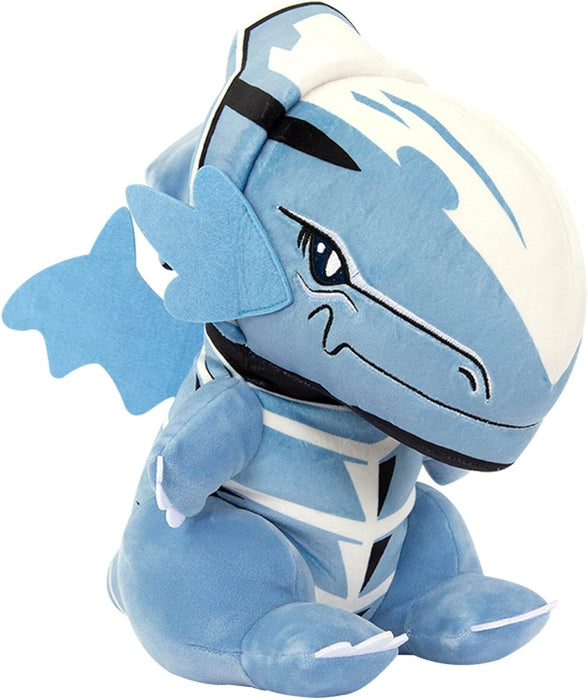 Club Mocchi Mocchi Yu-Gi-Oh! Mega 15 Inch Blue Eyes White Dragon Plush Toy – Collectible Anime Plush Toys for Ages 3+ Years