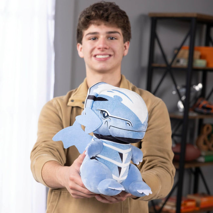 Club Mocchi Mocchi Yu-Gi-Oh! Mega 15 Inch Blue Eyes White Dragon Plush Toy – Collectible Anime Plush Toys for Ages 3+ Years