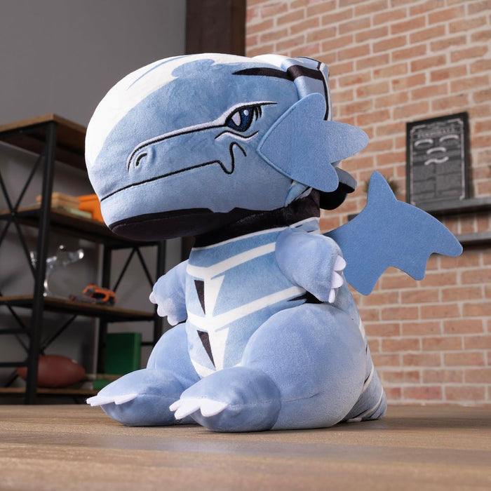 Club Mocchi Mocchi Yu-Gi-Oh! Mega 15 Inch Blue Eyes White Dragon Plush Toy – Collectible Anime Plush Toys for Ages 3+ Years