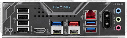 GIGABYTE X870 GAMING WIFI6 Motherboard - Supports AMD Ryzen 9000 CPUs, 8+2+2 phases VRM, up to 8000MHz DDR5 (OC), 1xPCIe 5.0, Wi-Fi 6, 2.5GbE LAN, USB 4
