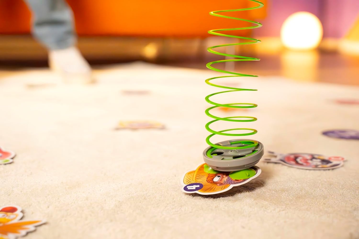 Goliath Go Go UFO, Gesellschaftsspiele AB 6 Jahren, Familienspiel für 2 BIS 6 Personen, Spiel mit Bewegung, das Die Feinmotorik fördert