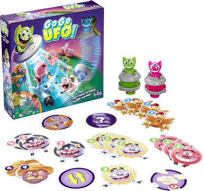 Goliath Go Go UFO, Gesellschaftsspiele AB 6 Jahren, Familienspiel für 2 BIS 6 Personen, Spiel mit Bewegung, das Die Feinmotorik fördert