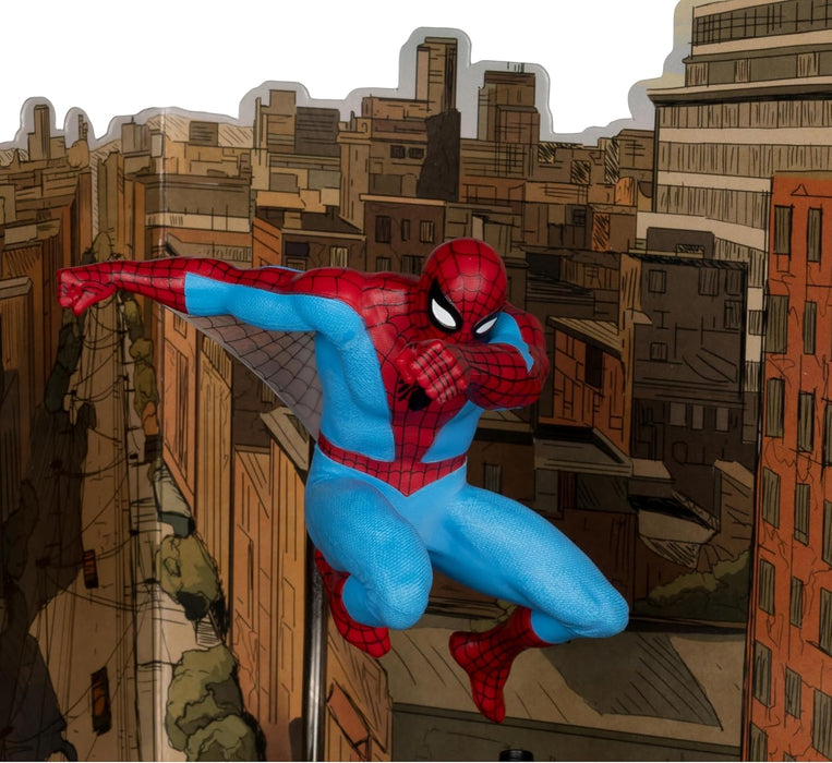 McFarlane Marvel Spider-Man 1:10th Scale Collectible with Scene (The Amazing Spider-Man #38) Gold Label Toys