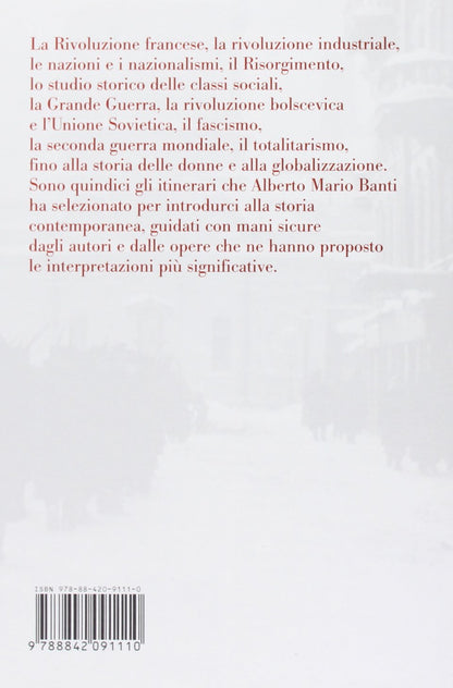 Le questioni dell'età contemporanea