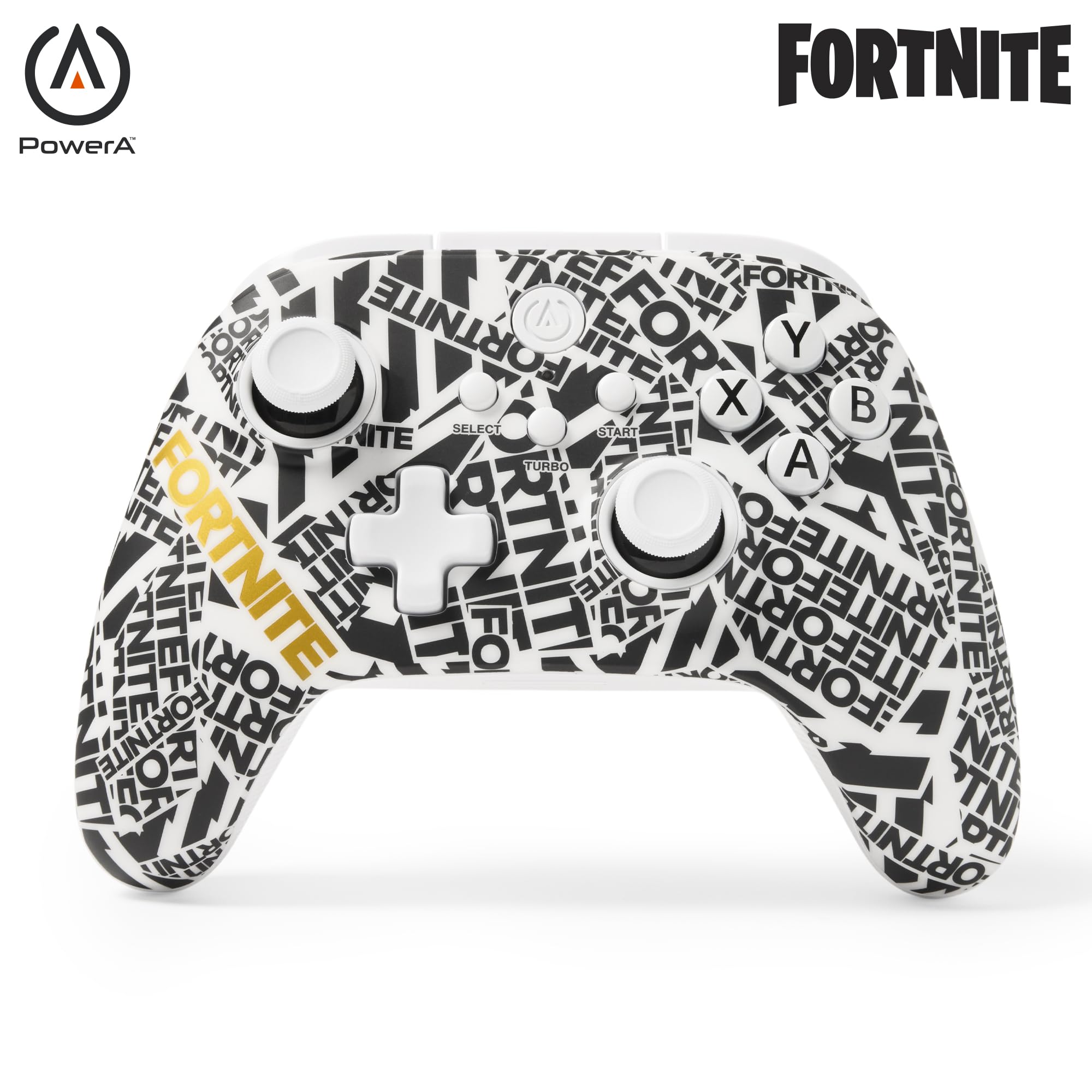 PowerA OPS v1 Wireless Controller for Cloud Gaming - Fortnite Edition, gamepad, wired video game controller, gaming controller, works with Xbox One and Windows 10/11