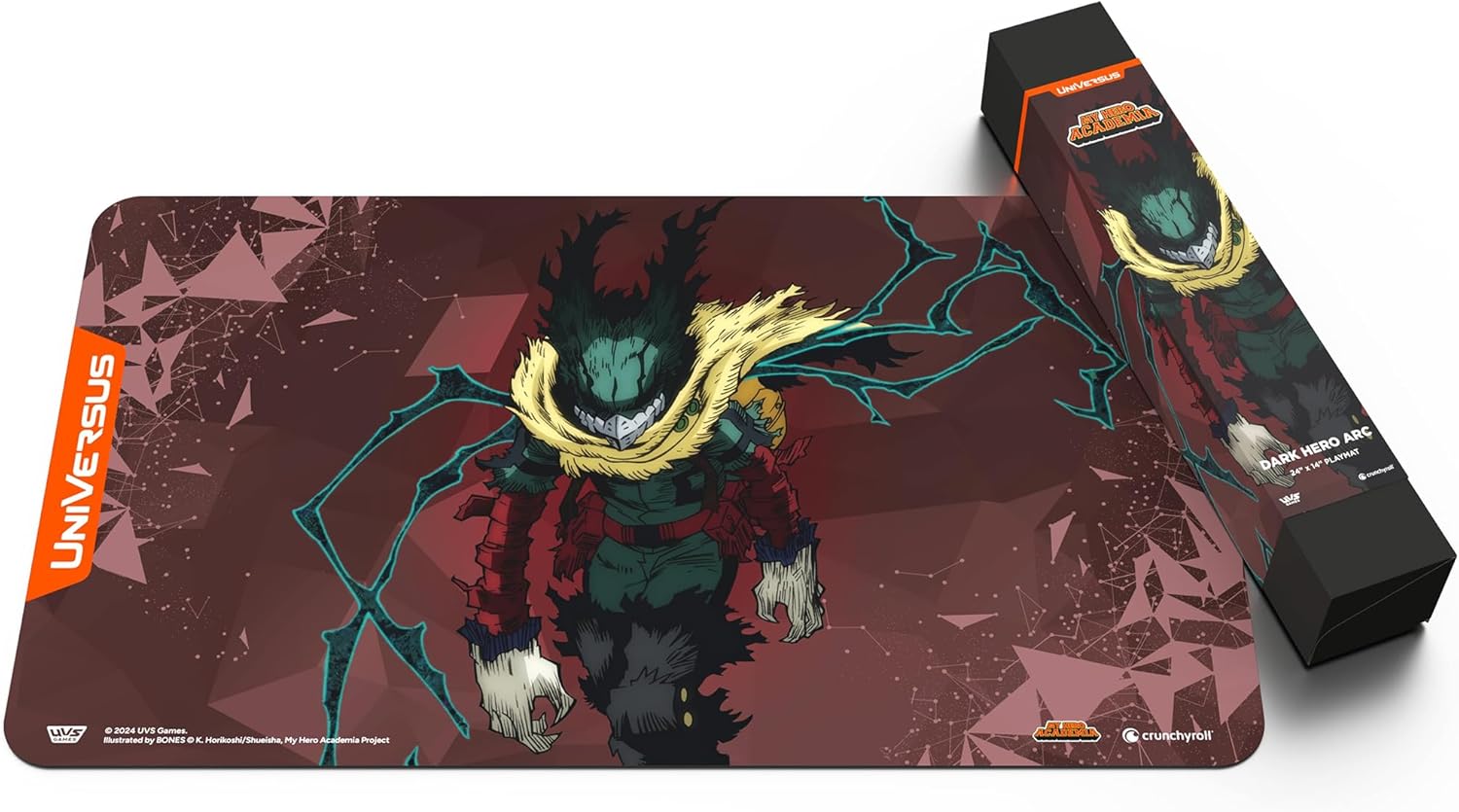 My Hero Academia CCG - Dark Hero Arc Playmat - Dark Hero Arc