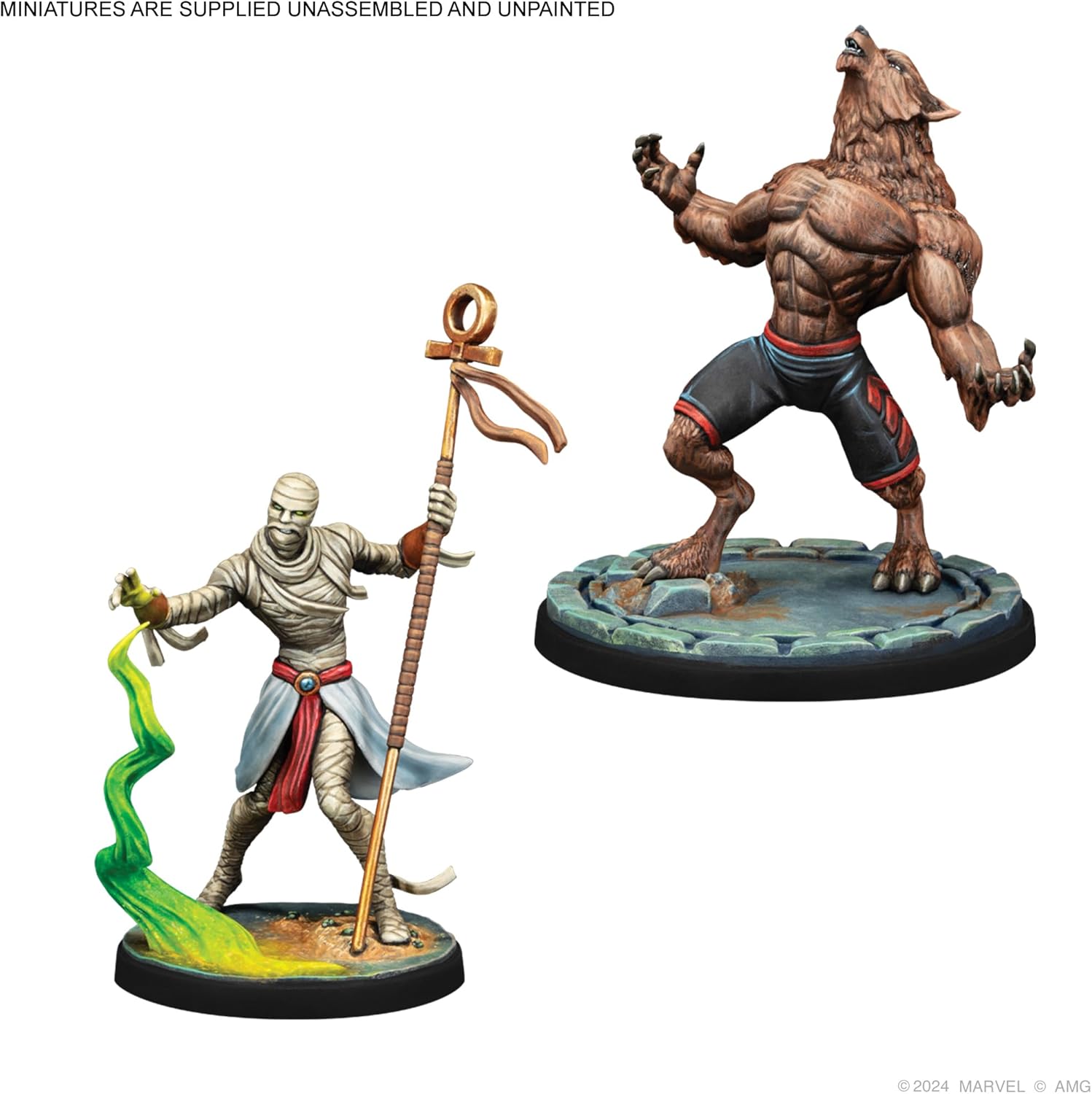 Atomic Mass Games | Marvel Crisis Protocol: Monsters Unleashed | Expansión de Miniaturas | A Partir de 14 Años | para 2 Jugadores | 90 Minutos por Partida | Multilenguaje (Incluye Español
