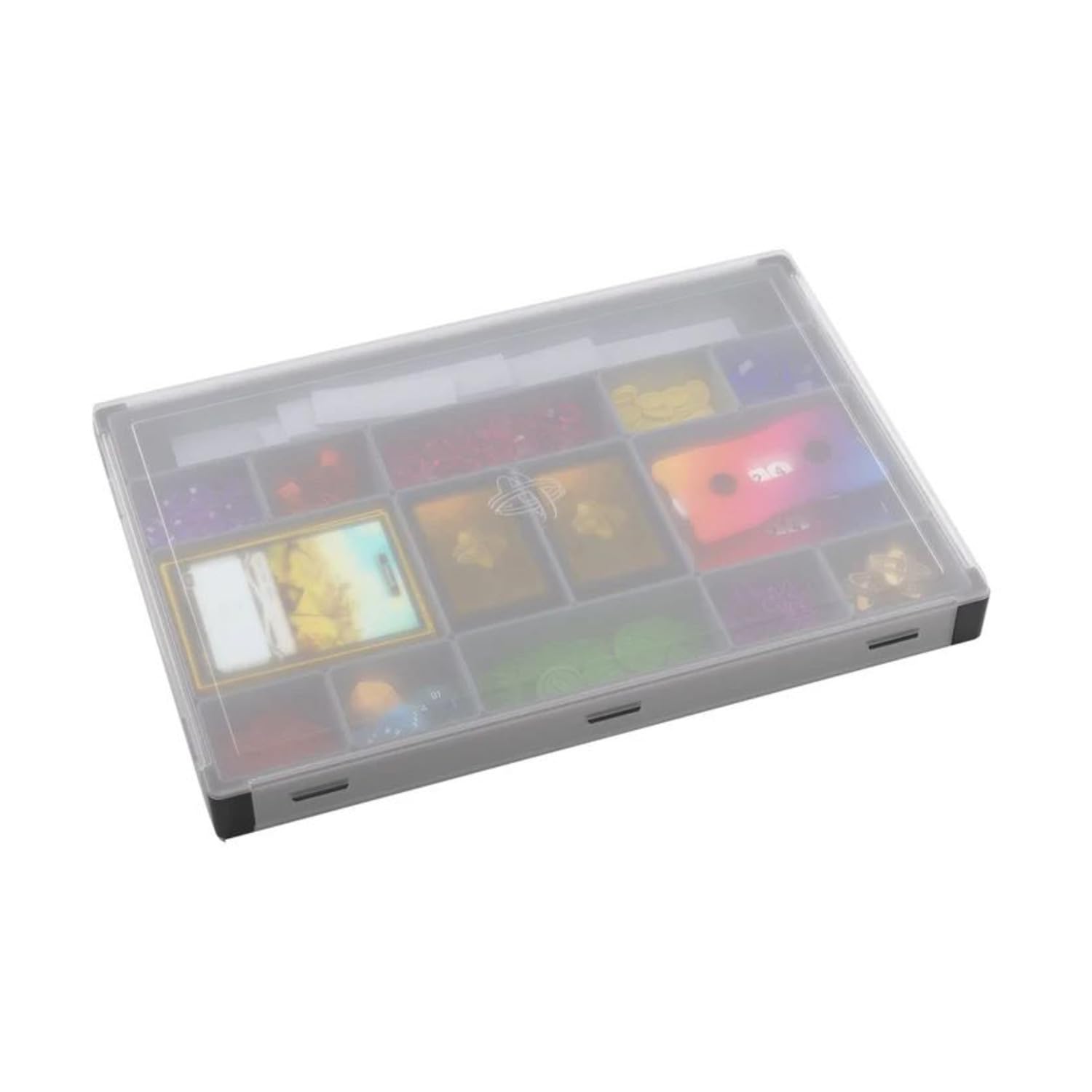 Gamegenic Token Silo XL Black | Accesorio Solución Guardar Las Fichas De Tus Juegos De Mesa, Color Negro (Asmodee GGS22042ML