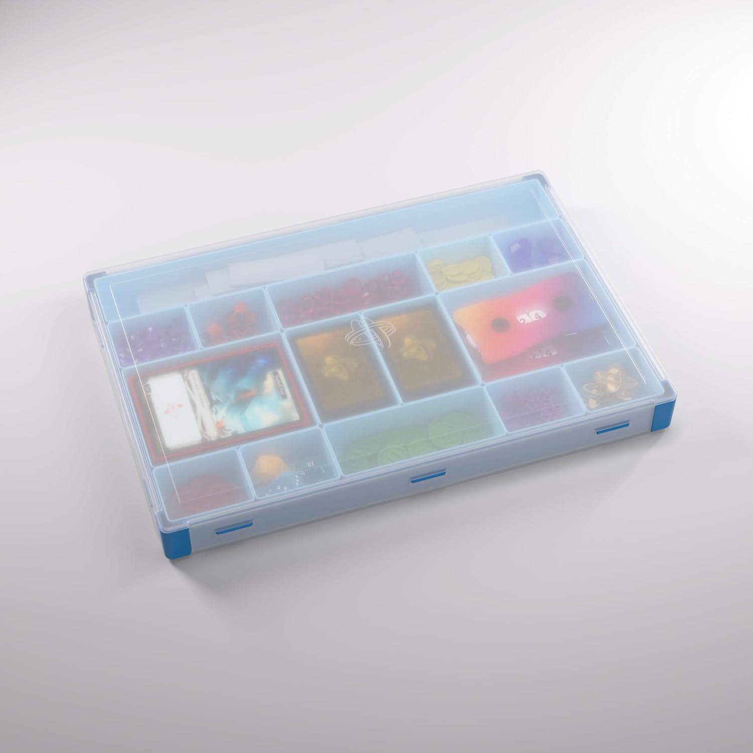 Gamegenic Token Silo XL Blue | Accesorio Solución Guardar Las Fichas De Tus Juegos De Mesa, sólido, Color Azul (Asmodee GGS22043ML