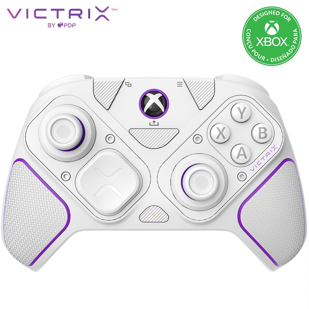 PDP Victrix Pro BFG draadloos Controller: White For Xbox Series X|S, Xbox One, and Windows 10/11 PC