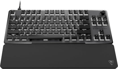 Turtle Beach Vulcan II TKL Pro Magnetic Mechanical RGB Gaming Keyboard – Analog Hall-Effect Switches, Adjustable Actuation, Rapid Trigger, Swappable Keycaps, Tenkeyless Design, Anti-Ghosting – Black