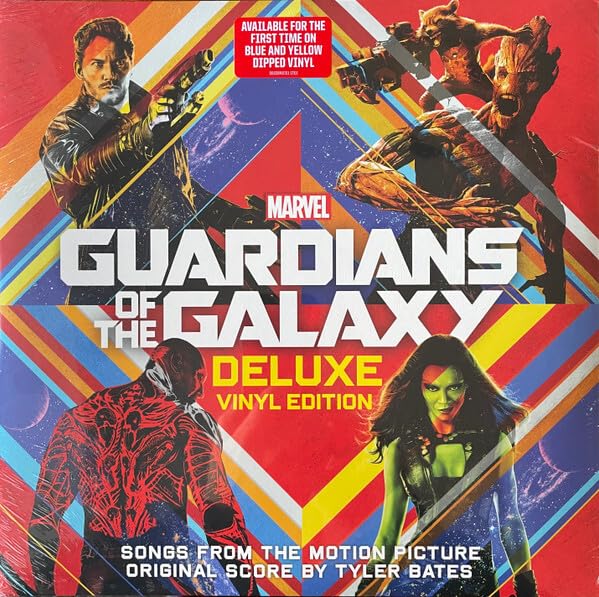Guardians Of The Galaxy Original Soundtrack Blue & Yellow