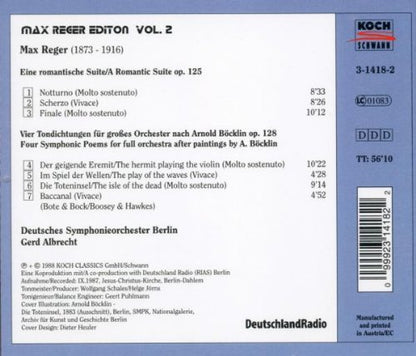 Max Reger Edition Vol. 2