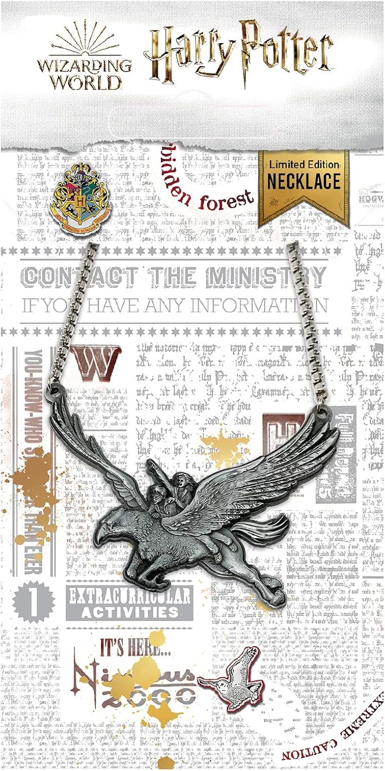FaNaTtik Harry Potter Necklace Hippogriff Limited Edition Metal Pendant Necklace