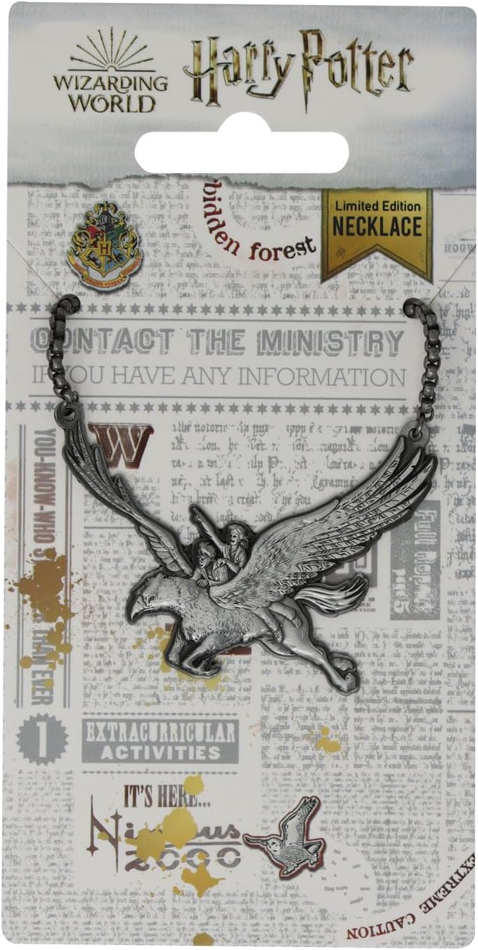 FaNaTtik Harry Potter Necklace Hippogriff Limited Edition Metal Pendant Necklace