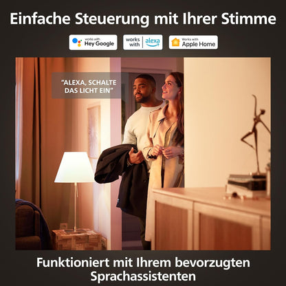Philips Hue GU10 – Smart Spotlight – (3-Pack) White Ambiance