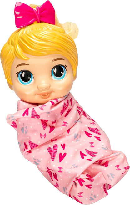 Baby Alive Shampoo Snuggle Harper Hugs Blonde Hair 11 Inch Water Baby Doll Playset, Toys for 3 Year Old Girls & Boys & Up