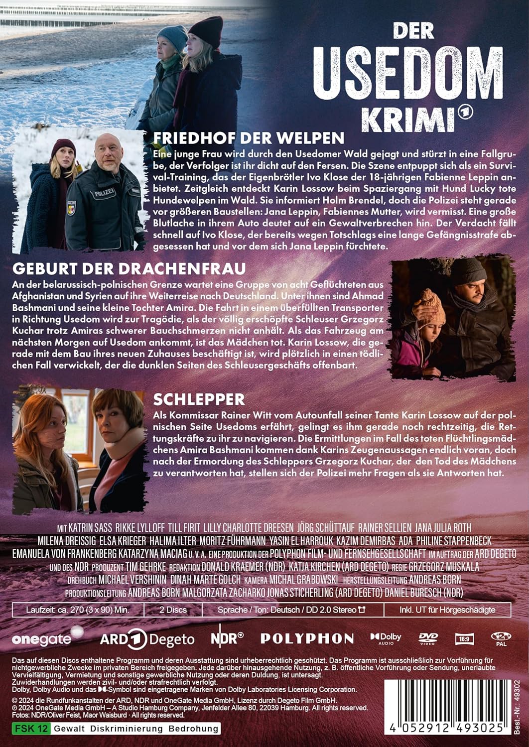 Der Usedom-Krimi: Friedhof der Welpen / Geburt der Drachenfrau / Schlepper