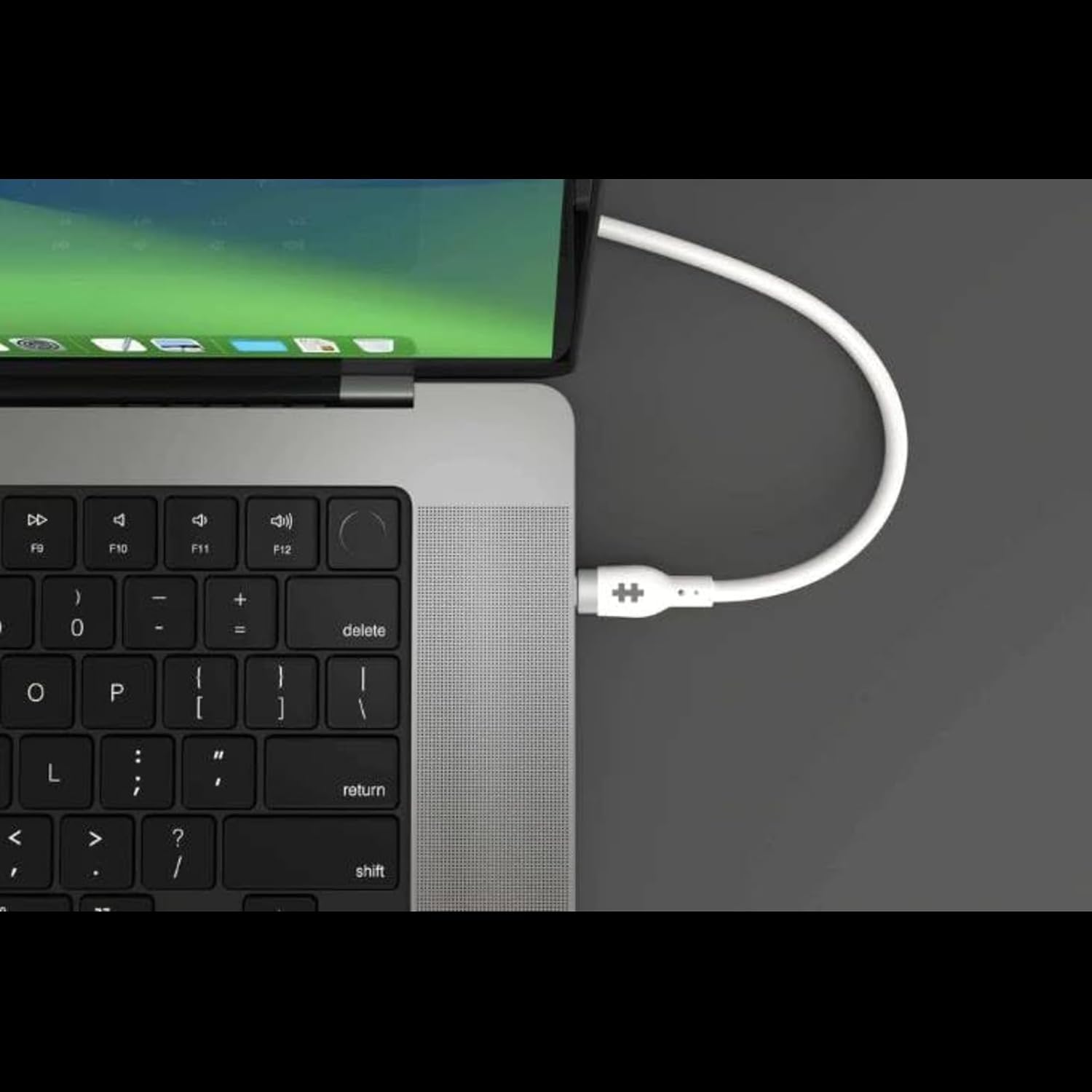 Hyper - 1M Silicone 240W Usb-C Charging Cable - White