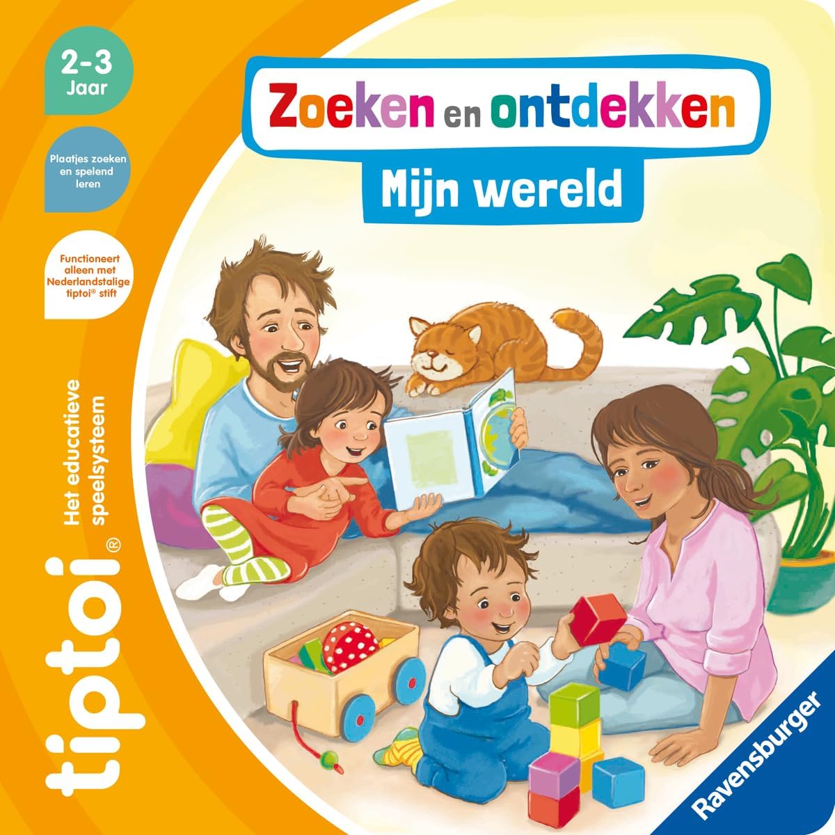 Ravensburger - Tiptoi Boek Zoeken en Ontdekken: Mijn Wereld