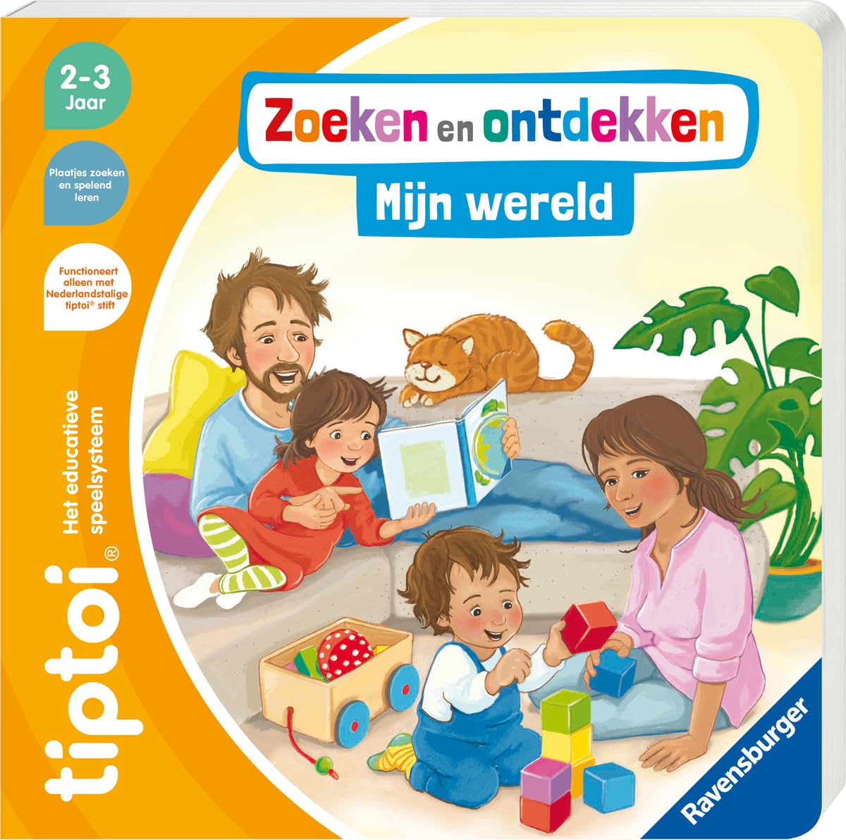 Ravensburger - Tiptoi Boek Zoeken en Ontdekken: Mijn Wereld