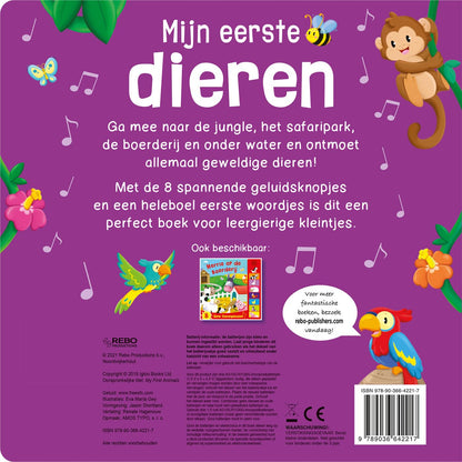 Geluidenboek Mijn Eerste Dieren