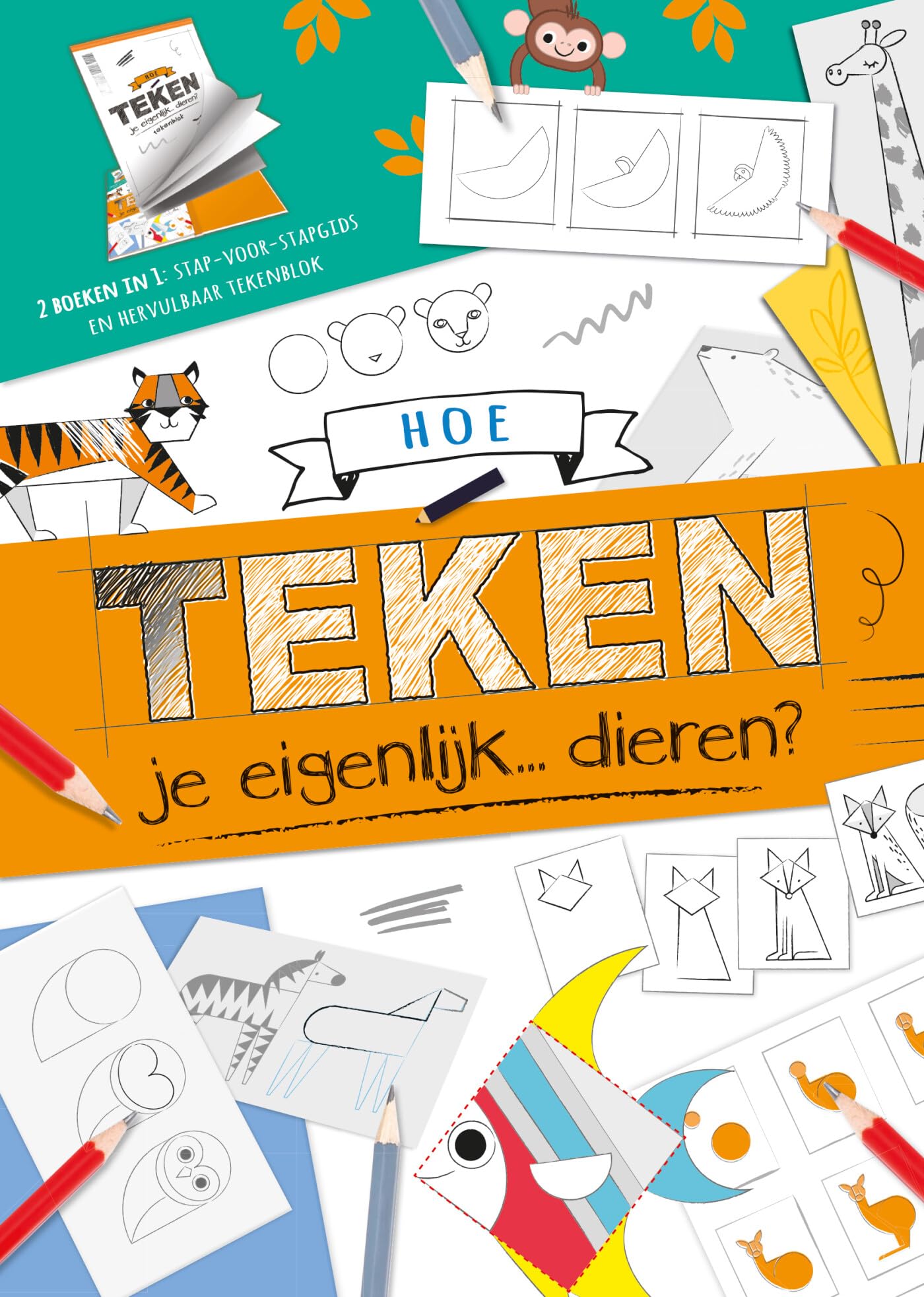Rebo Publishers - Hoe Teken Je Eigenlijk... Dieren?