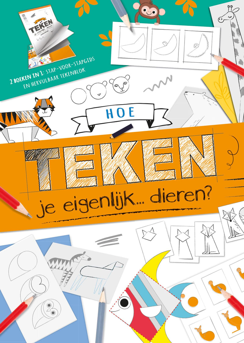Rebo Publishers - Hoe Teken Je Eigenlijk... Dieren?