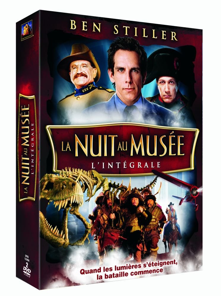 Coffret une nuit au musée : la nuit au musée 1 ; la nuit au musée 2
