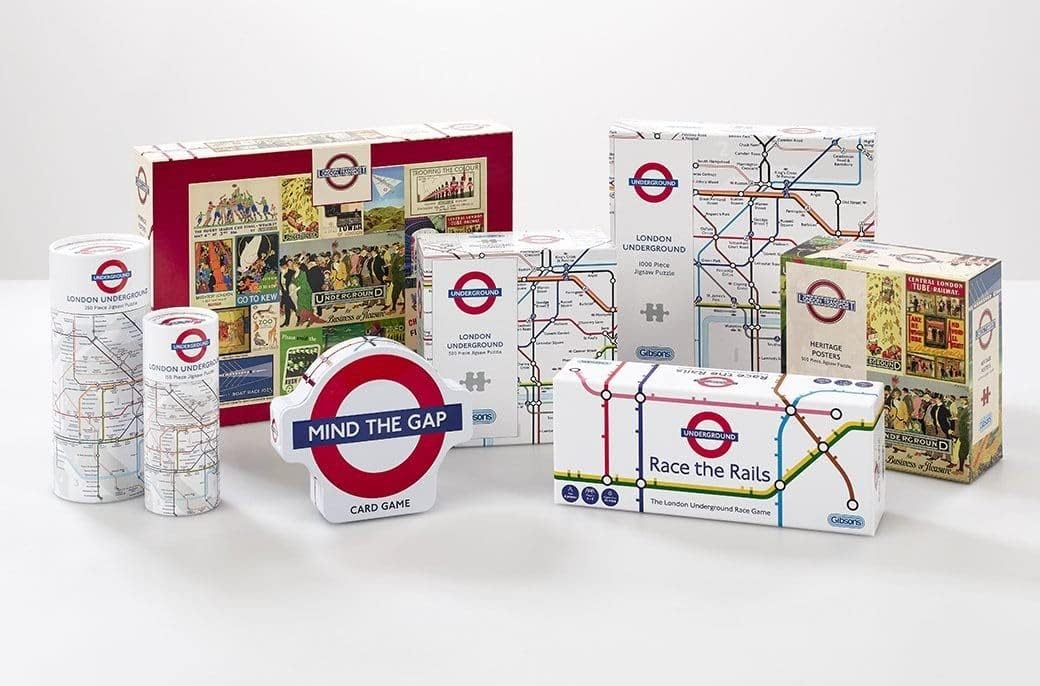 TfL London Underground Map | 150 Piece Jigsaw Puzzle | London Tube Puzzle | Sustainable Gift Puzzle | Premium 100% Recycled Board | Great Gift | Gibsons Games