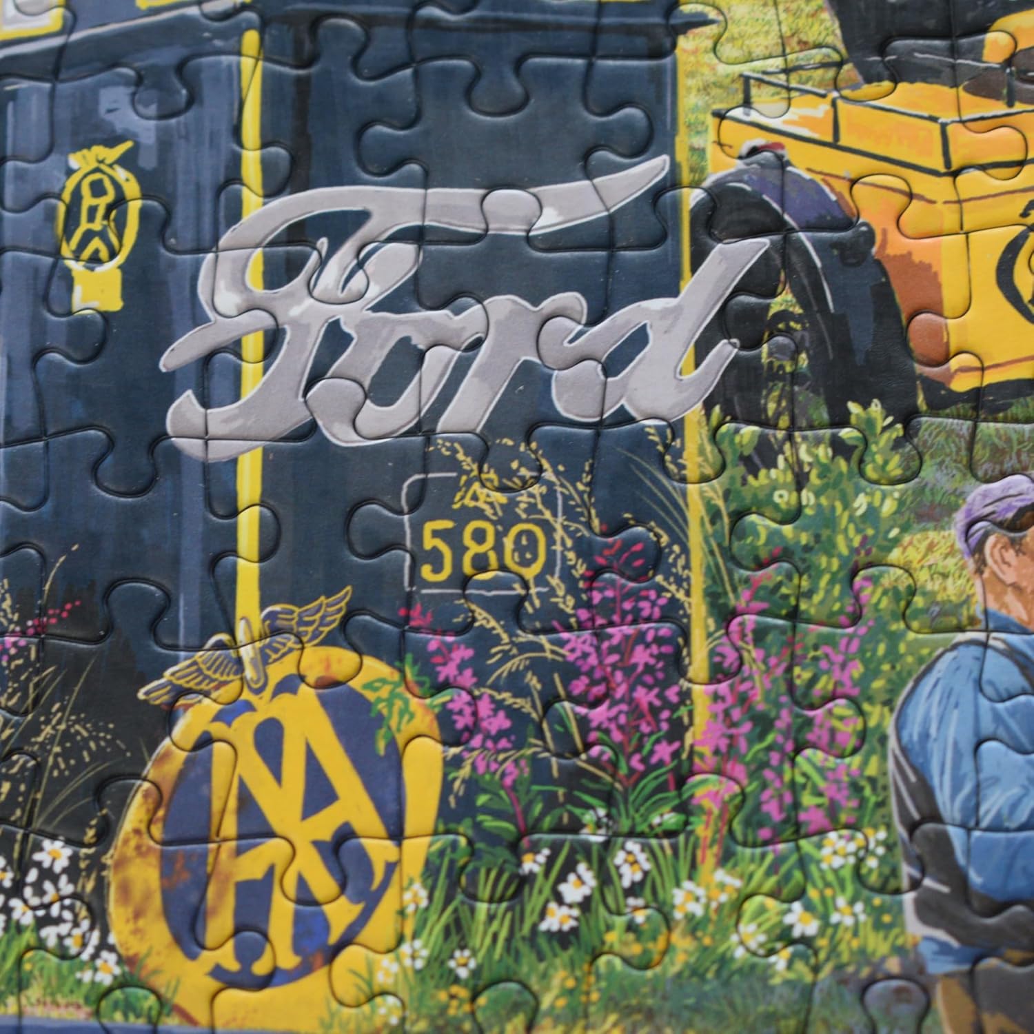 Motoring Memorabilia | 1000 Piece Jigsaw Puzzle | Vintage Car Puzzle | Sustainable Jigsaw Puzzle for Adults | Premium 100% Recycled Board | Great Gift for Adults | Gibsons Games