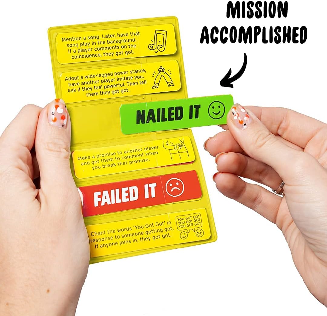 Big Potato Don't Get Got: Award-Winning Secret Missions Party Game for Adults and Family – Fun, Interactive Game Night Experience