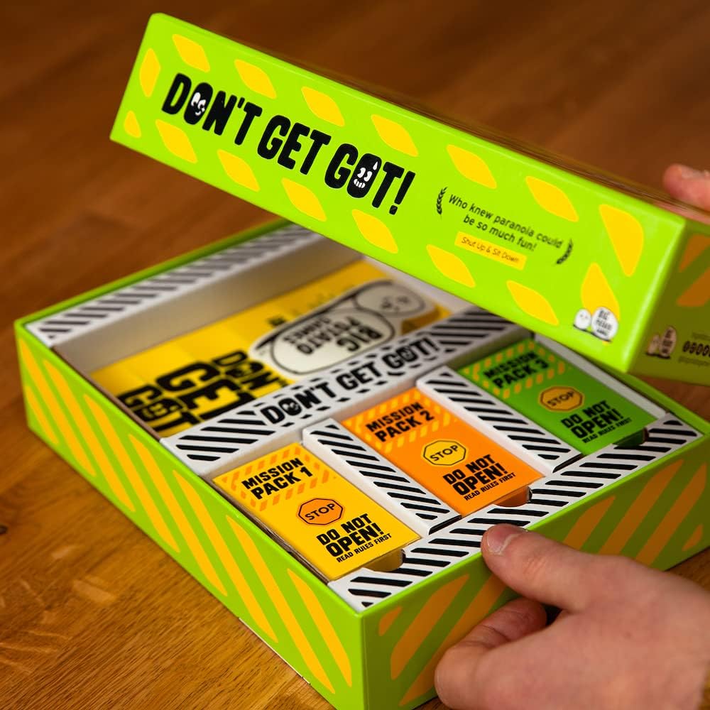 Big Potato Don't Get Got: Award-Winning Secret Missions Party Game for Adults and Family – Fun, Interactive Game Night Experience