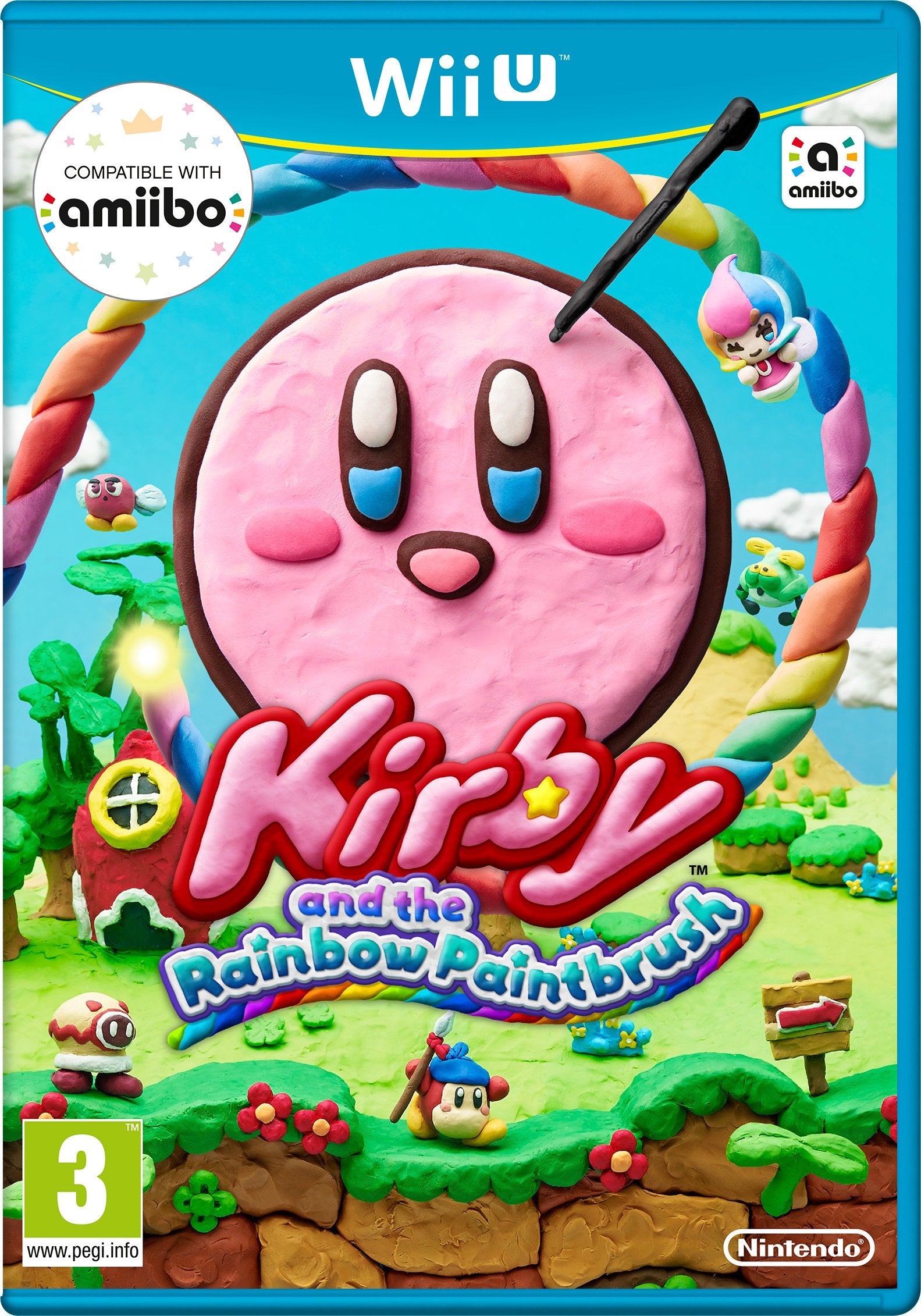 Kirby and the Rainbow Paintbrush (Nintendo Wii U) Nintendo Wii U Standard