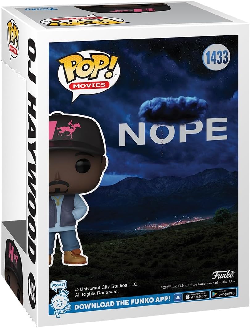 Funko POP! Movies: NOPE - OJ Haywood - Nope - Collectable Vinyl Figure - Gift Idea - Official Merchandise - Toys for Kids & Adults - Movies Fans - Model Figure for Collectors and Display