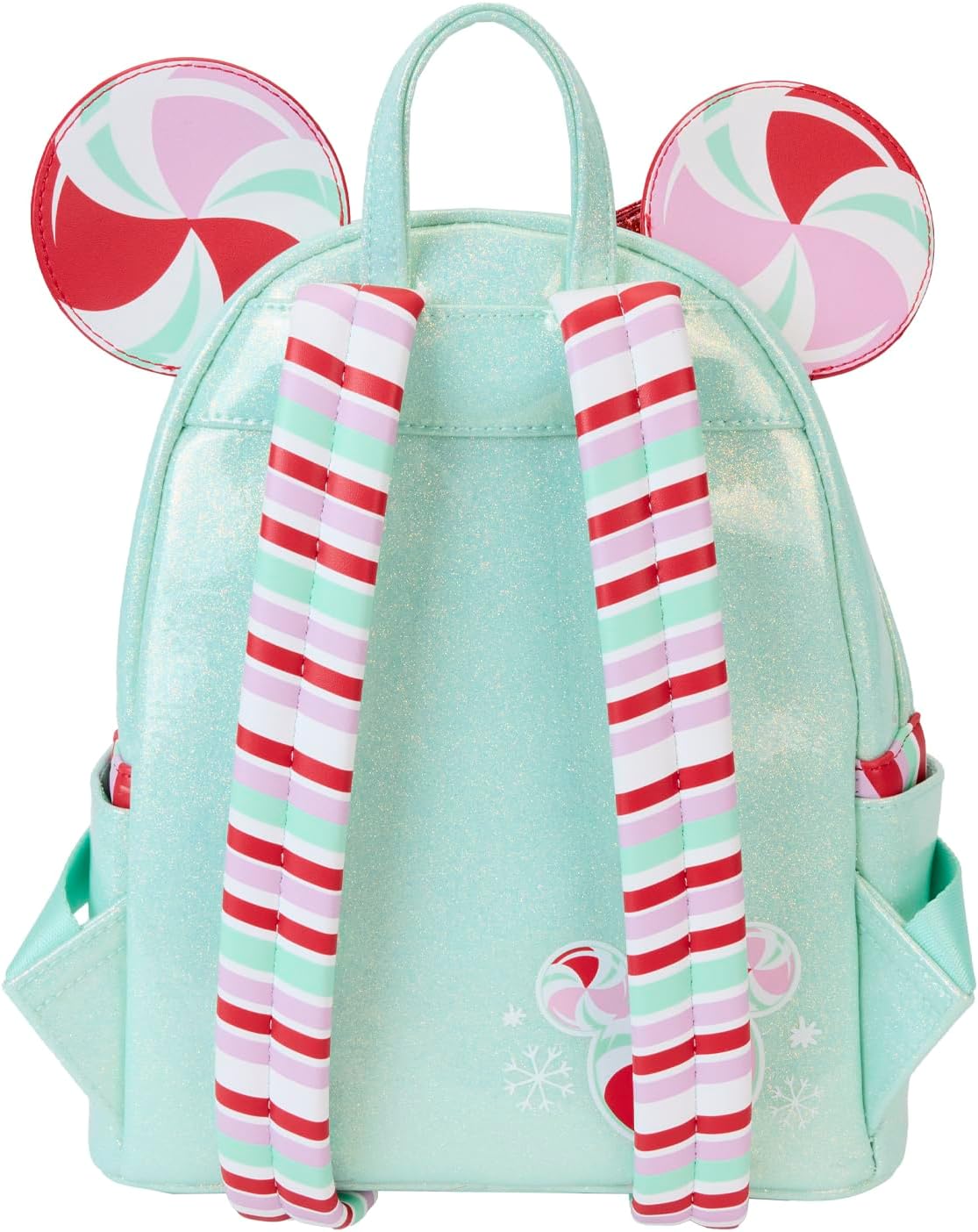 Loungefly Disney Minnie Mouse Peppermint Ornaments Mini Backpack, Multi, Mini
