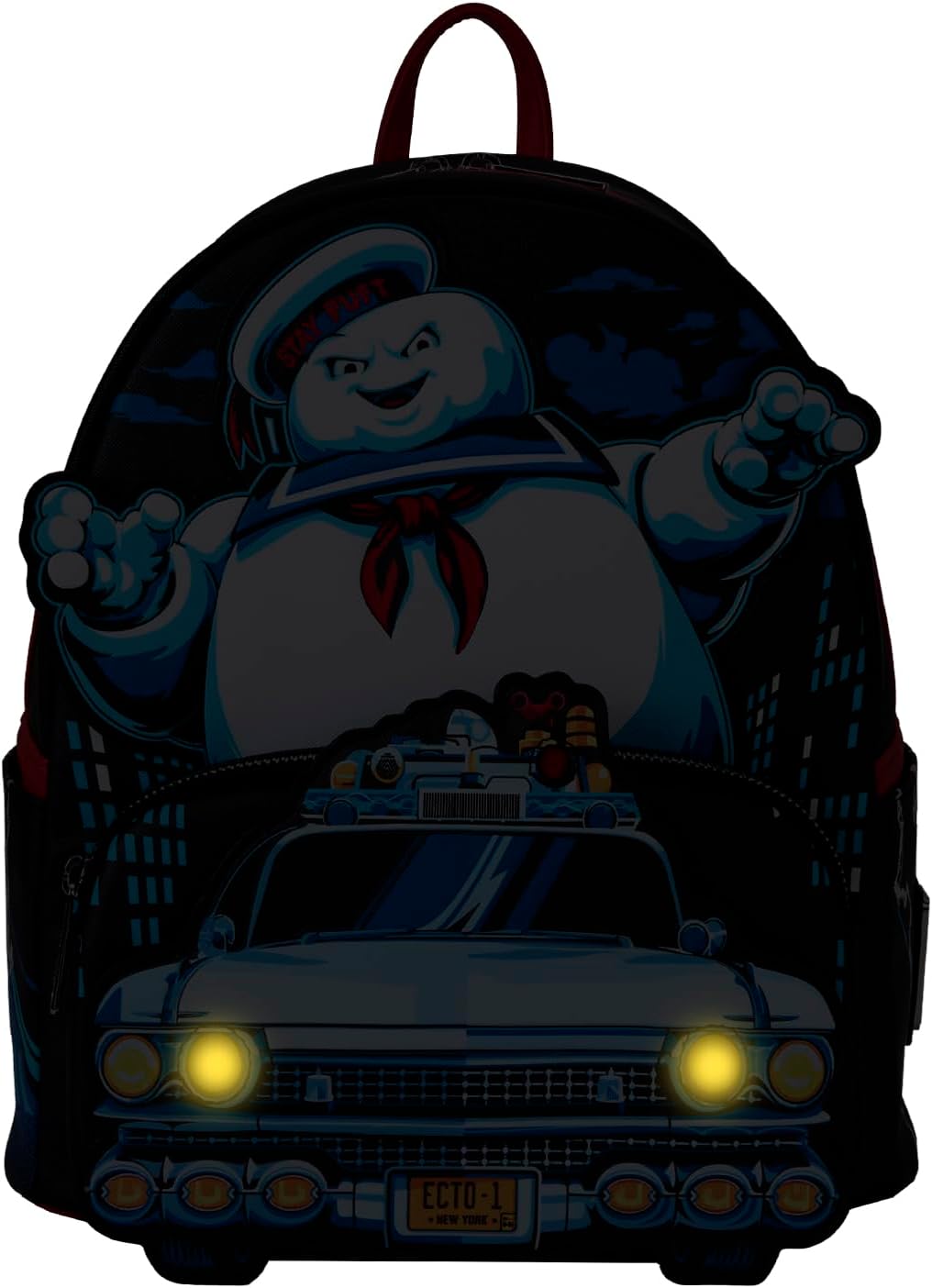 Loungefly Ghostbusters Stay Puft Ecto 1 Mini Backpack, Multi, Mini